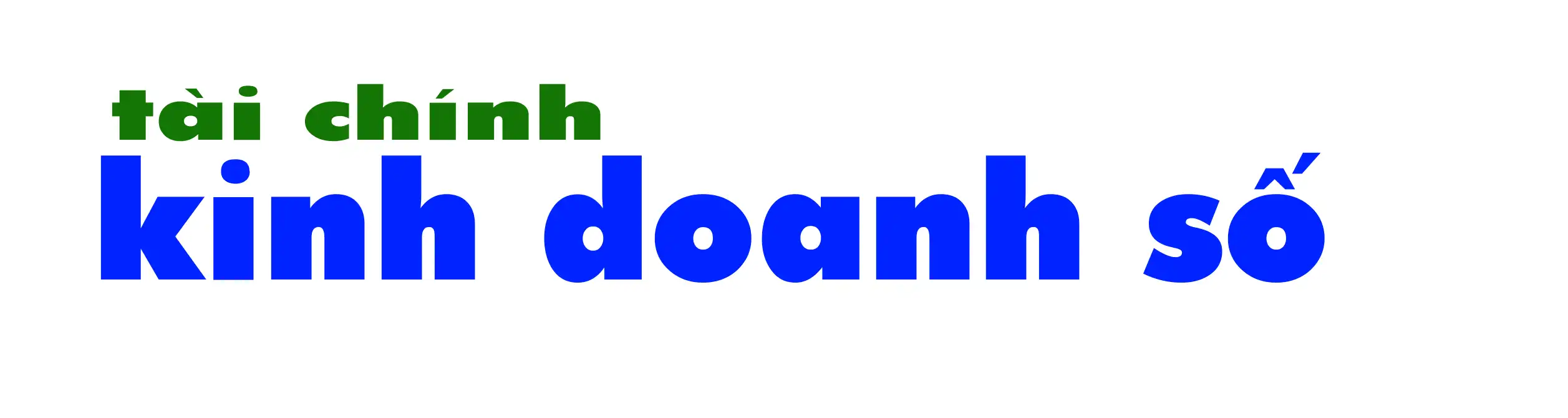 Tài chính kinh doanh số