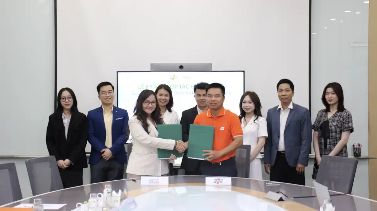 FPT và SGS đồng kiến tạo hệ sinh thái công nghệ giúp doanh nghiệp nhanh chóng đáp ứng lộ trình Net Zero