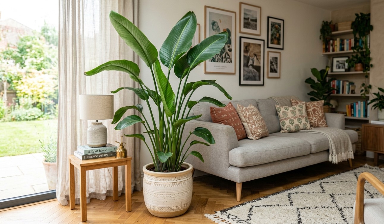 Tán lá xanh, khí lành tụ: câu chuyện phong thủy của chuối cảnh